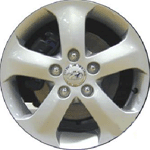Hyundai Elantra Wheel ALY70740 Silver